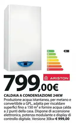 Kreo Brico e Casa Ariston caldaia a condensazione 24KW offerta