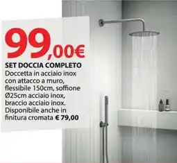 Kreo Brico e Casa Set doccia completo offerta