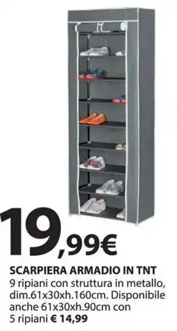 Kreo Brico e Casa Scarpiera armadio in tnt offerta