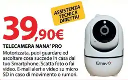 Kreo Brico e Casa Bravo telecamera nana' pro offerta