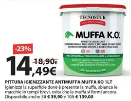 Kreo Brico e Casa Pittura igienizzante antimuffa muffa ko offerta