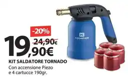 Kreo Brico e Casa Kemper kit saldatore tornado offerta
