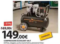Kreo Brico e Casa Compressore ecosilent offerta