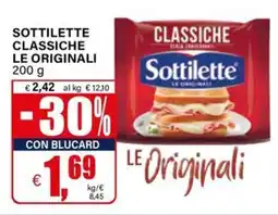 Il Gigante Sottilette classiche le originali offerta