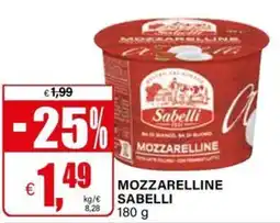 Il Gigante Mozzarelline SABELLI offerta