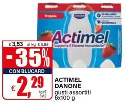 Il Gigante Actimel DANONE offerta