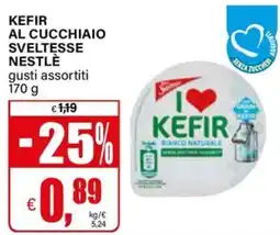 Il Gigante Kefir al cucchiaio sveltesse NESTLÈ offerta