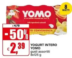 Il Gigante Yogurt intero YOMO offerta