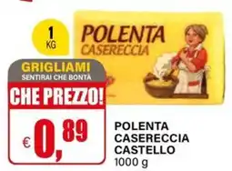 Il Gigante Polenta casereccia CASTELLO offerta