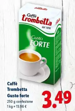 Lidl Caffè Trombetta Gusto forte offerta