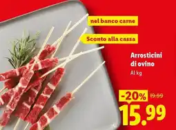 Lidl Arrosticini di ovino offerta