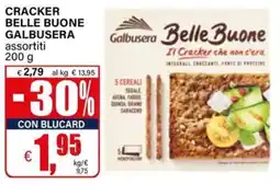 Il Gigante Cracker belle buone GALBUSERA offerta