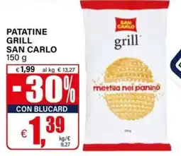 Il Gigante Patatine grill SAN CARLO offerta