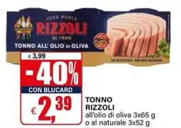 Il Gigante Tonno RIZZOLI offerta