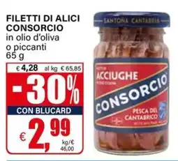 Il Gigante Filetti di alici CONSORCIO offerta