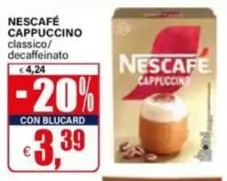 Il Gigante Nescafé cappuccino offerta