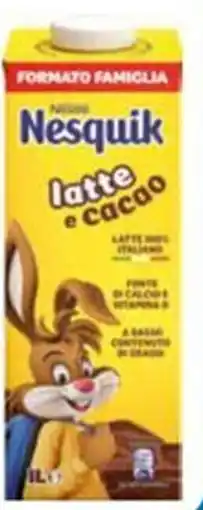 Il Gigante Nesquik NESTLÉ UHT offerta