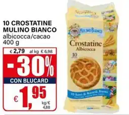 Il Gigante 10 crostatine MULINO BIANCO offerta