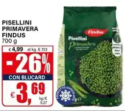Il Gigante Pisellini primavera FINDUS offerta
