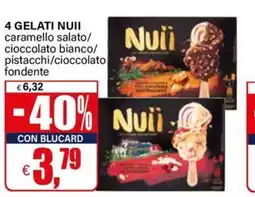 Il Gigante 4 gelati NUII offerta