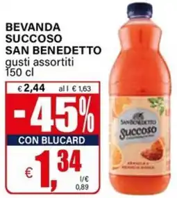 Il Gigante Bevanda succoso SAN BENEDETTO offerta