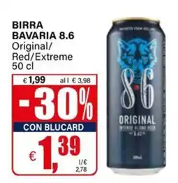 Il Gigante Birra BAVARIA 8.6 offerta
