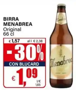 Il Gigante Birra MENABREA Original offerta