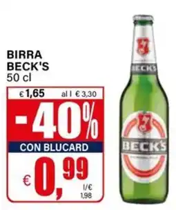 Il Gigante Birra BECK'S offerta