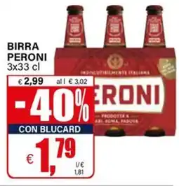 Il Gigante Birra PERONI offerta