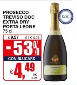Il Gigante Prosecco treviso doc extra dry PORTA LEONE offerta
