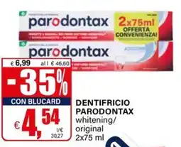 Il Gigante Dentifricio PARODONTAX offerta