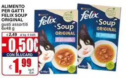 Il Gigante Alimento per gatti felix soup original offerta