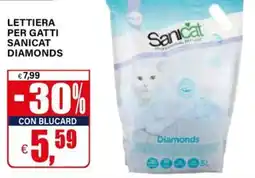 Il Gigante Lettiera per gatti SANICAT DIAMONDS offerta