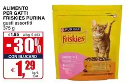 Il Gigante Alimento per gatti FRISKIES PURINA offerta