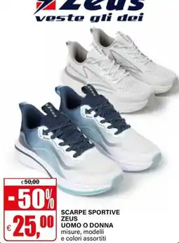 Il Gigante Scarpe sportive zeus uomo o donna offerta