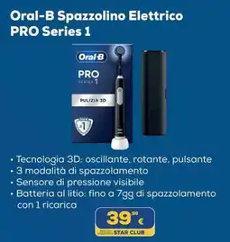 Euronics Oral-B Spazzolino Elettrico PRO Series 1 offerta