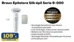 Euronics Braun Epilatore Silk-épil Serie 9-000 offerta