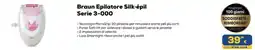Euronics Braun Epilatore Silk-épil Serie 3-000 offerta
