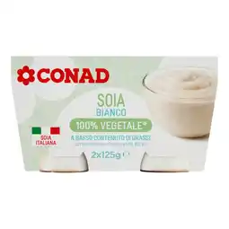 Spazio Conad YOGURT SOIA 100% VEGETALE CONAD offerta