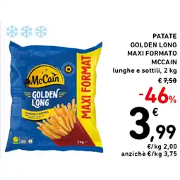 Spazio Conad PATATE GOLDEN LONG MAXI FORMAT MCCAIN offerta