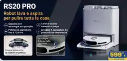 Euronics RS20 PRO Robot lava e aspira per pulire tutta la casa offerta