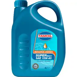 Spazio Conad LUBRIFICANTE 15W40 TAMOIL offerta