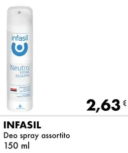 Iper Tosano INFASIL Deo spray offerta
