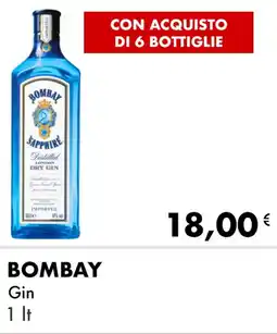 Iper Tosano BOMBAY Gin offerta