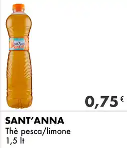 Iper Tosano SANT'ANNA Thè pesca/limone offerta