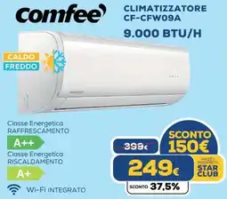 Euronics comfee CLIMATIZZATORE CF-CFW09A offerta
