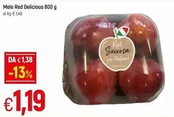 Famila Mele Red Delicious 800g offerta