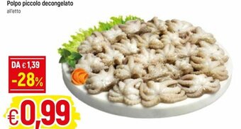 Famila Polpo piccolo decongelato offerta