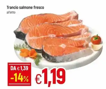 Famila Trancio salmone fresco offerta