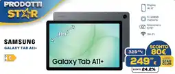 Euronics SAMSUNG GALAXY TAB A11+ offerta